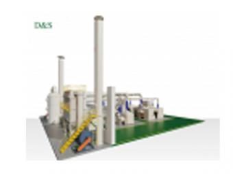 Dust and waste gas treatment equipment