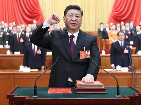 Си Цзиньпин единогласно избран председатель КНР, председатель ЦВС 